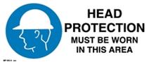 Mandatory - Head Protection Must be Worn in this Area